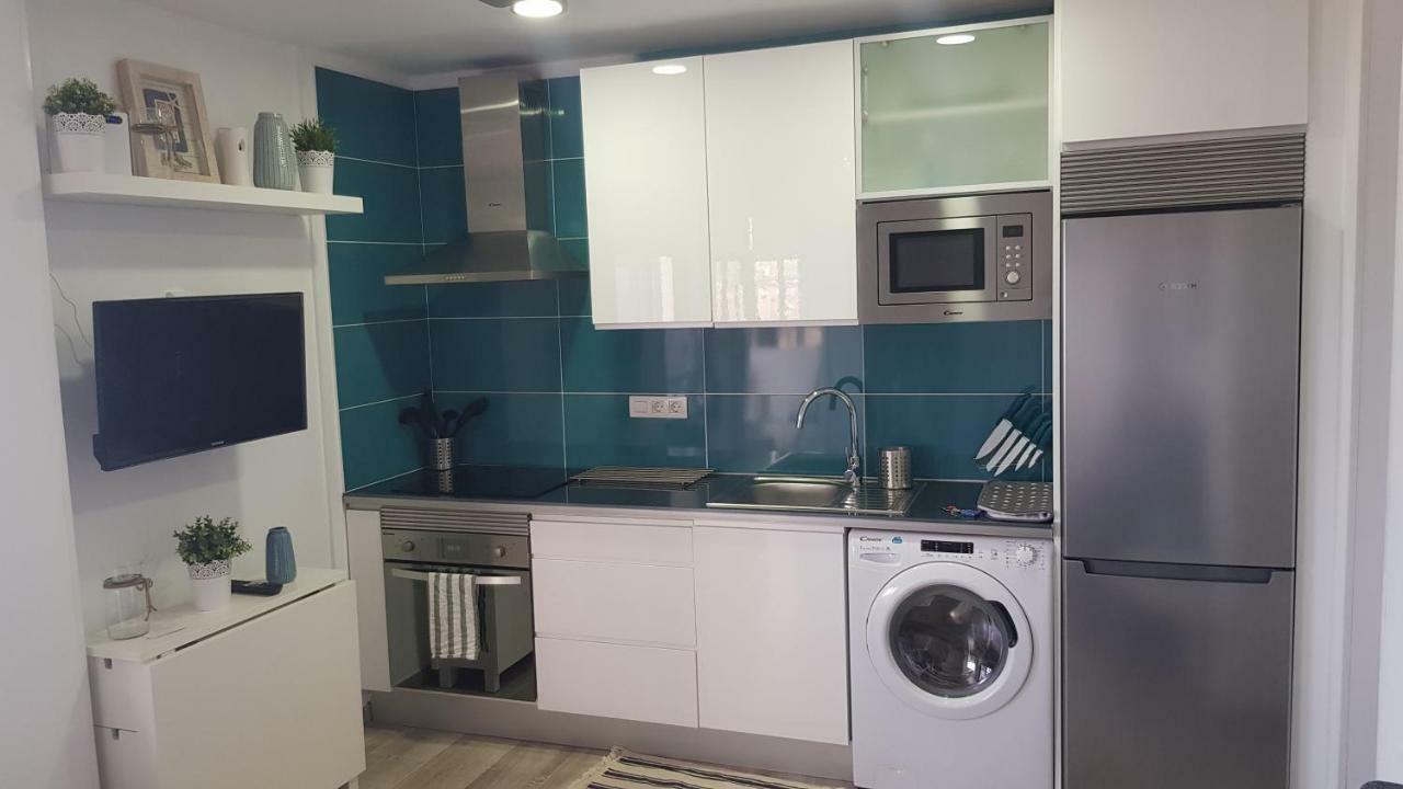 Acogedor Estudio En Candelaria En Primera Linea De Mar Bagian luar foto